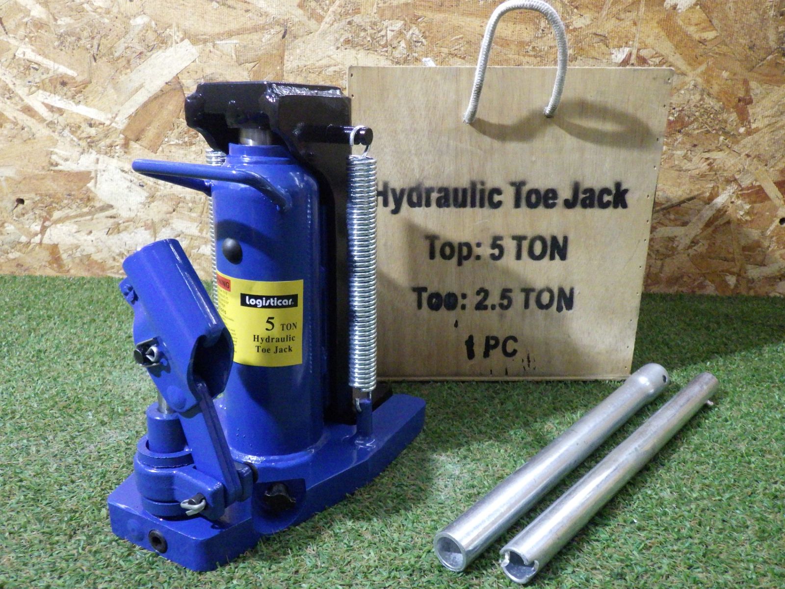 油圧ジャッキ 5t ◇ logisticar ロジスティッカー Hydraulic Toe Jack 工具 大工道具 重量物 持ち上げ 中古品