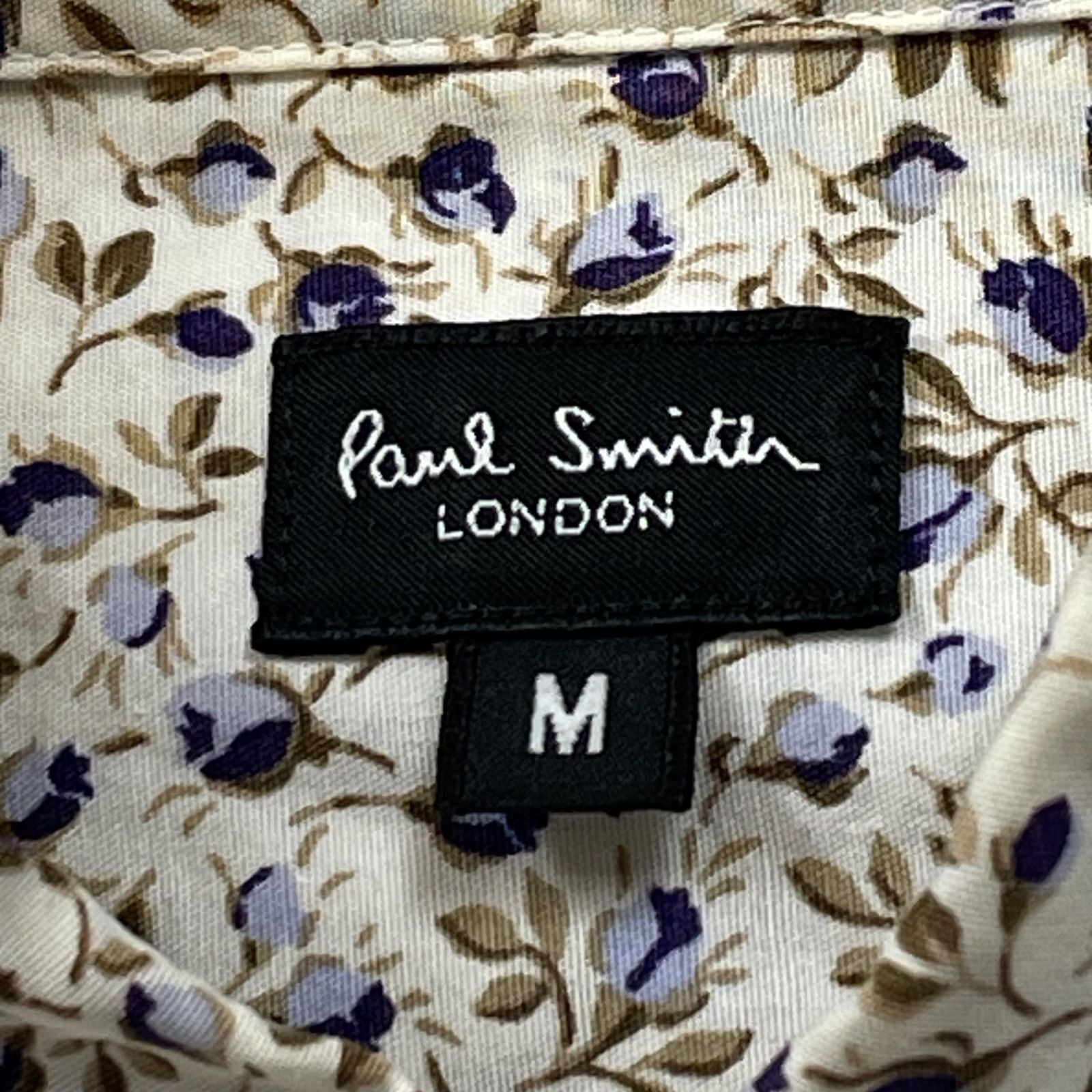 日本製 Paul Smith LONDON ポールスミス ロンドン 長袖シャツ