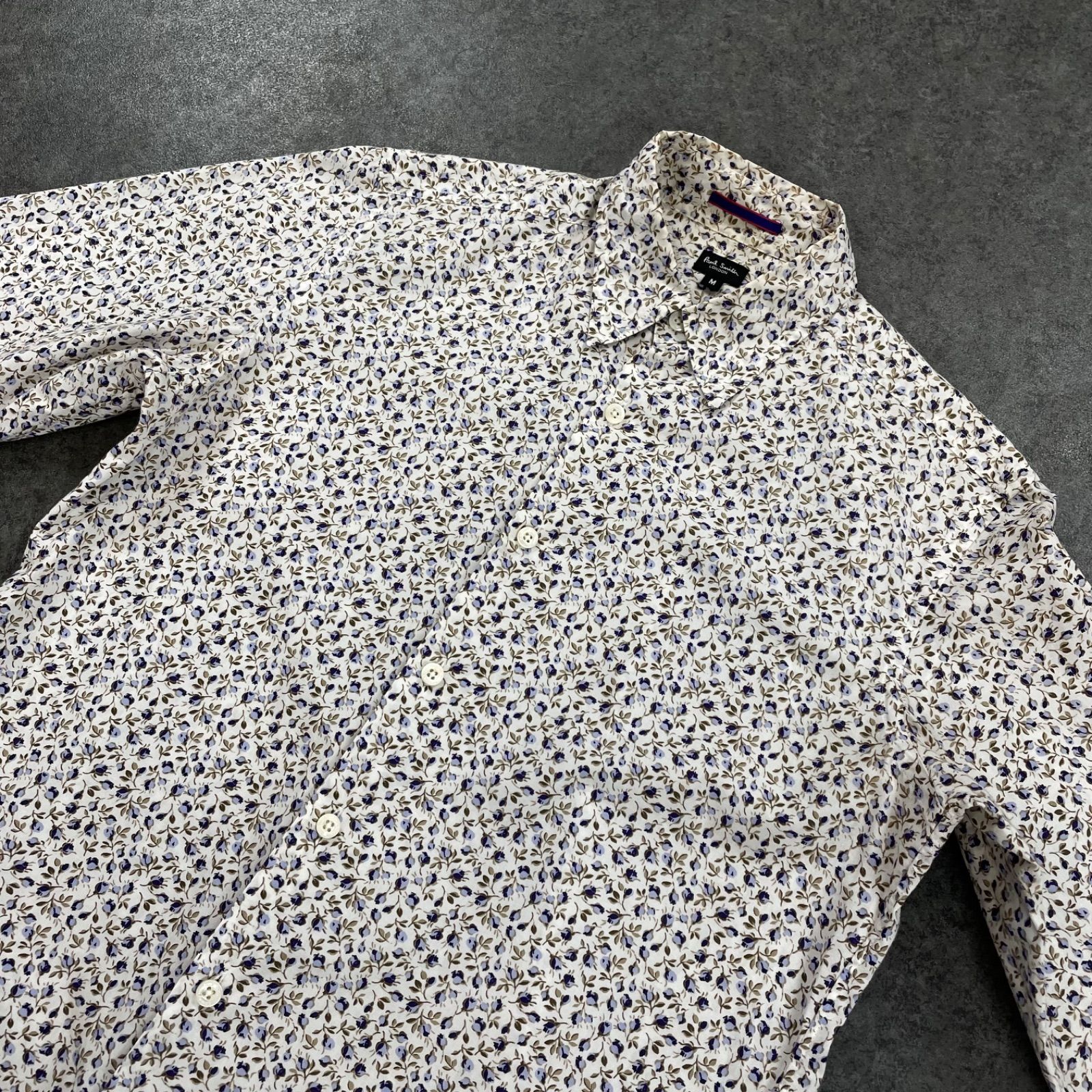 日本製 Paul Smith LONDON ポールスミス ロンドン 長袖シャツ