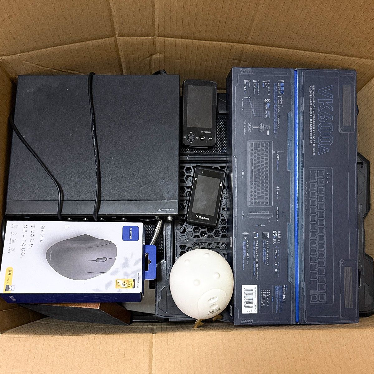 ジャンク品 まとめ売り パソコン関連 マウス キーボード プレーヤー等 約25kg パーツ 部品取り 要修理 動作未確認 中古