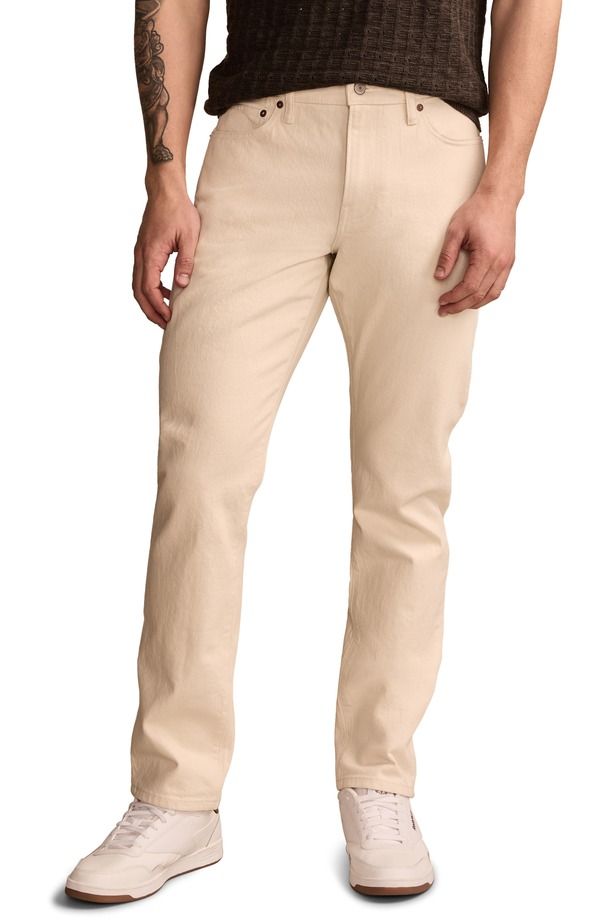 ラッキーブランド メンズ ボトムス デニムパンツ ストレート ジーンズ Lucky Brand 410 Athletic Straight Leg Jeans Highlawn