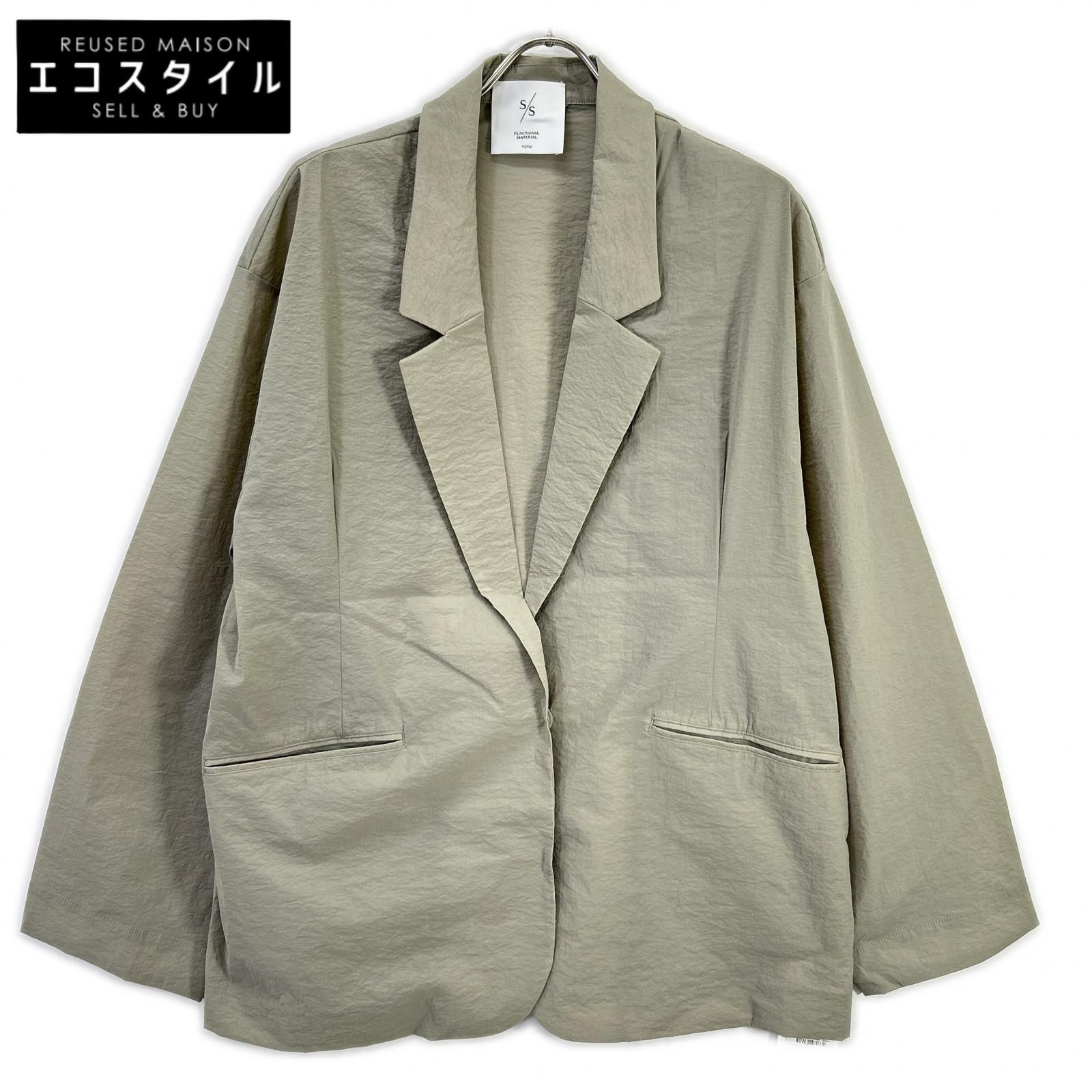 styling/　スタイリング　16WFJ252100 25年製 ライトグレー ナイロン ウォッシャブルエアリージャケット　1