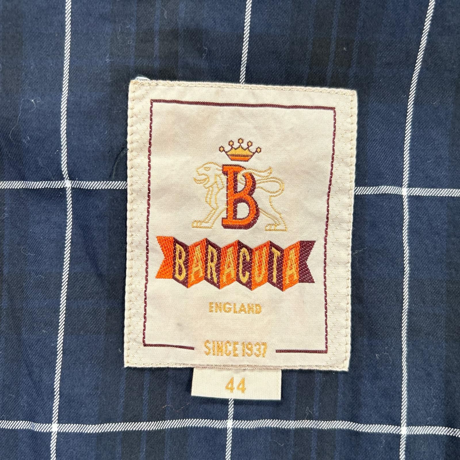 BARACUTA バラクータ ネイビー 英国製 G9 ハリントンジャケット 44