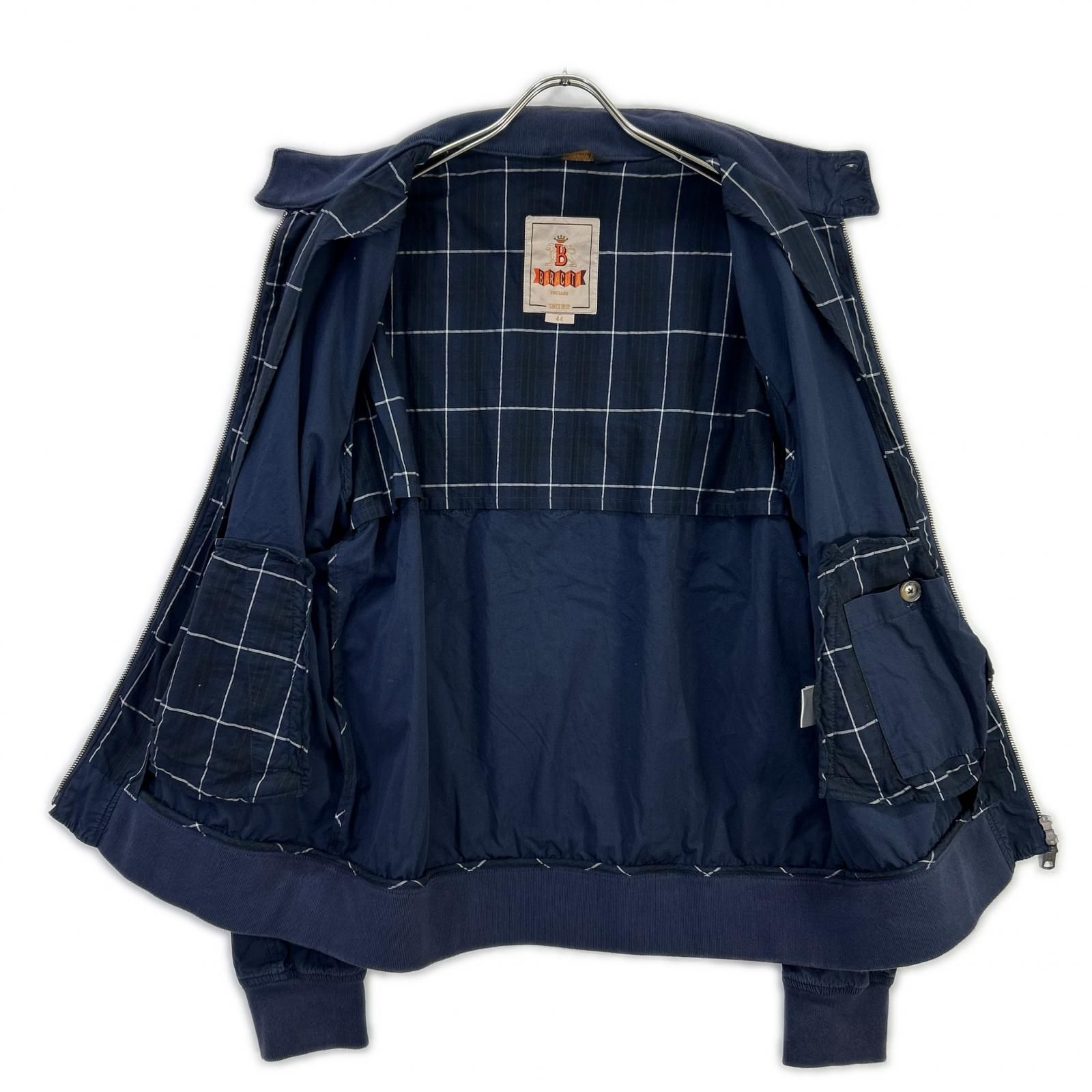 BARACUTA バラクータ ネイビー 英国製 G9 ハリントンジャケット 44