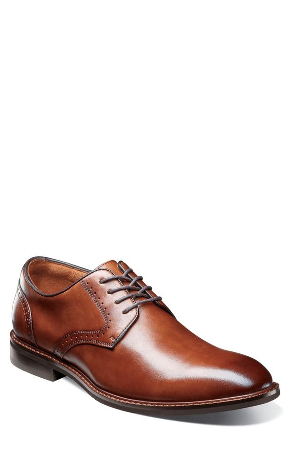 ステイシーアダムス メンズ シューズ ダービー Stacy Adams Benson Plain Toe Derby Brandy