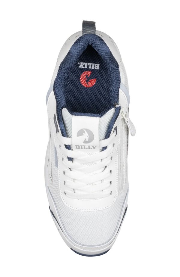 ビリーフットウェア メンズ シューズ スニーカー BILLY Footwear BILLY Limitless 253 Side Zip Sneaker WhiteNavy ホワイト ビリーフットウェア メンズ シューズ スニーカー BILLY Footwear BILLY Limitless 253 Side Zip Sneaker WhiteNavy ホワイト