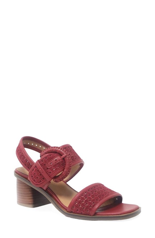 ジェントルソウルズ レディース シューズ サンダル Gentle Souls Mystic Slingback Sandal Redahlia Suede レッド