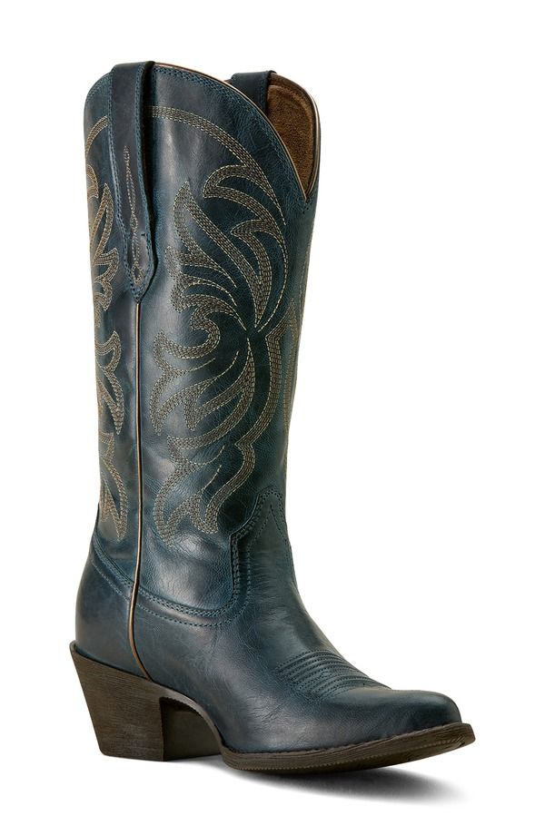 アリアト レディース シューズ ブーツ・レインブーツ Ariat Heritage Western Boot Fresh Denim デニム