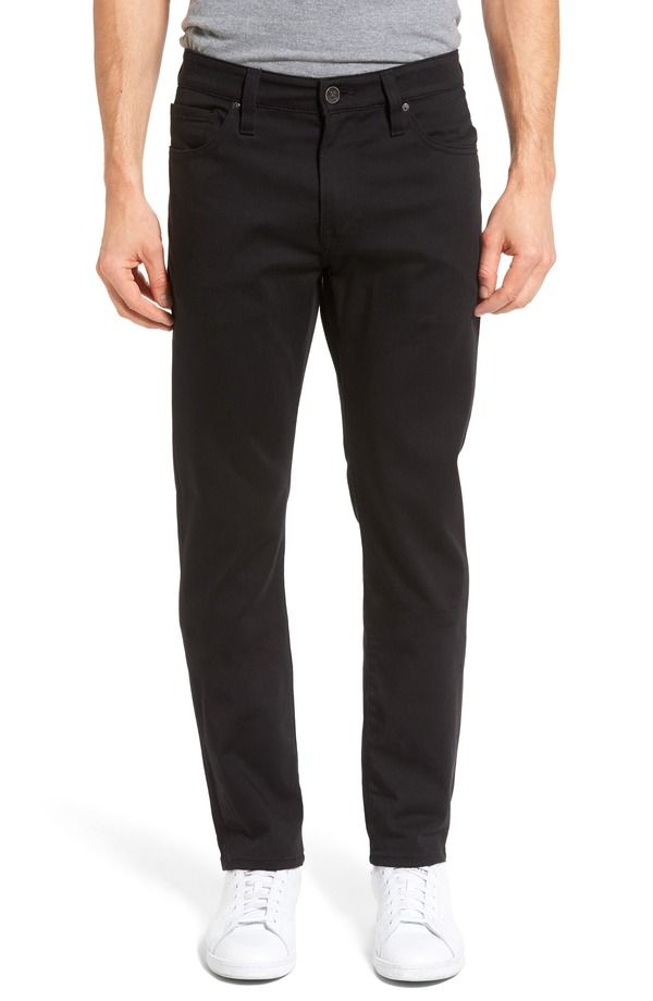 ３４ヘリテージ メンズ ボトムス デニムパンツ ストレート ジーンズ 34 Heritage Courage Straight Leg Jeanselect Double Black ブラック