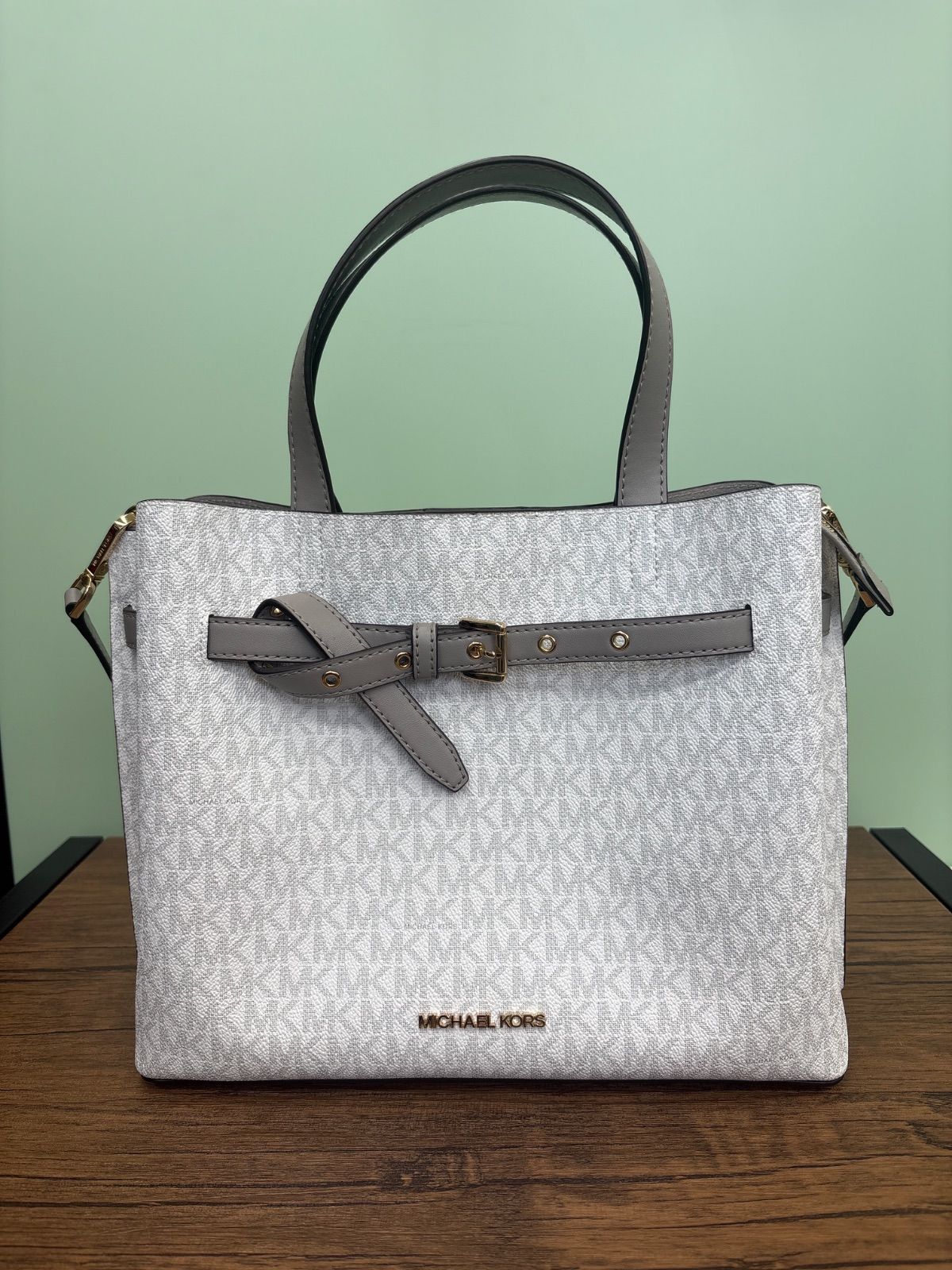 MICHAEL KORS マイケルコース EMILIA エミリア サッチェルラージ 2WAYショルダーバッグ 送料無料♪
