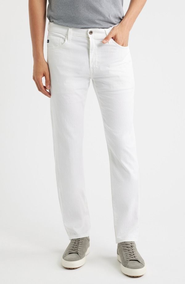エージー メンズ ボトムス デニムパンツ ストレート ジーンズ AG Everett Slim Straight Leg Jeans Pristine