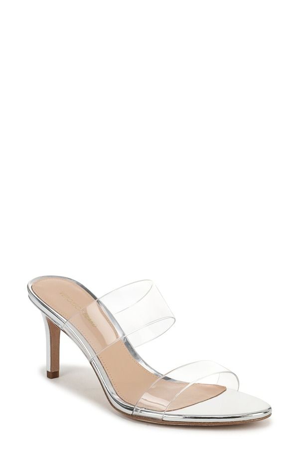 ヴェロニカ ベアード レディース シューズ ヒール サンダル Veronica Beard Asha 75 Sandal Silver シルバー