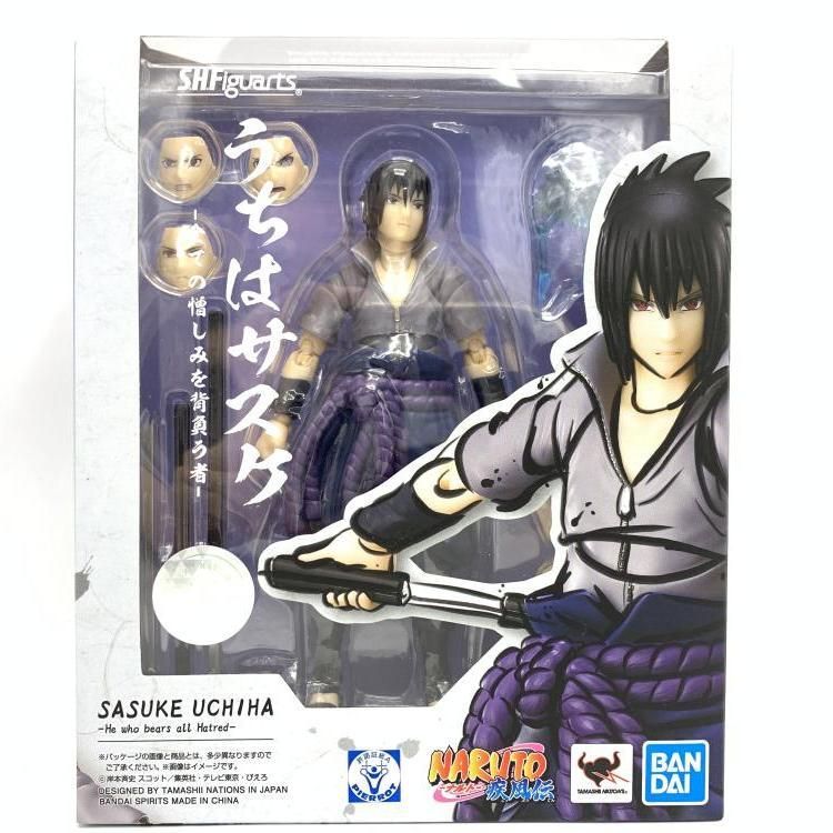【中古】未開封)S.H.Figuarts うちはサスケ 全ての憎しみを背負う者[69]