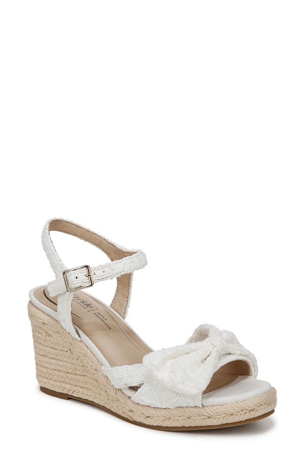 ライフストライド レディース シューズ ヒール LifeStride Tahlia Wedge White ホワイト