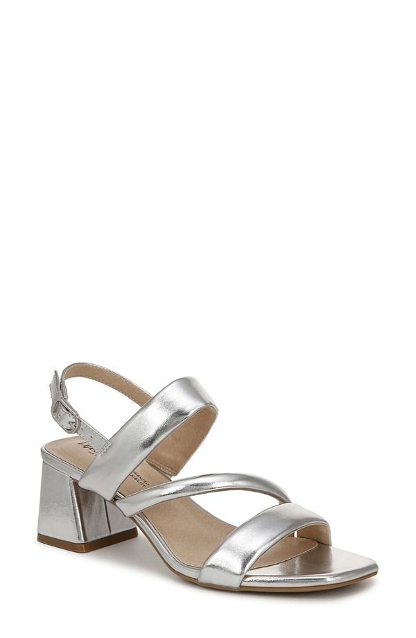 ライフストライド レディース シューズ ヒール サンダル LifeStride Celia Sandal Silver シルバー