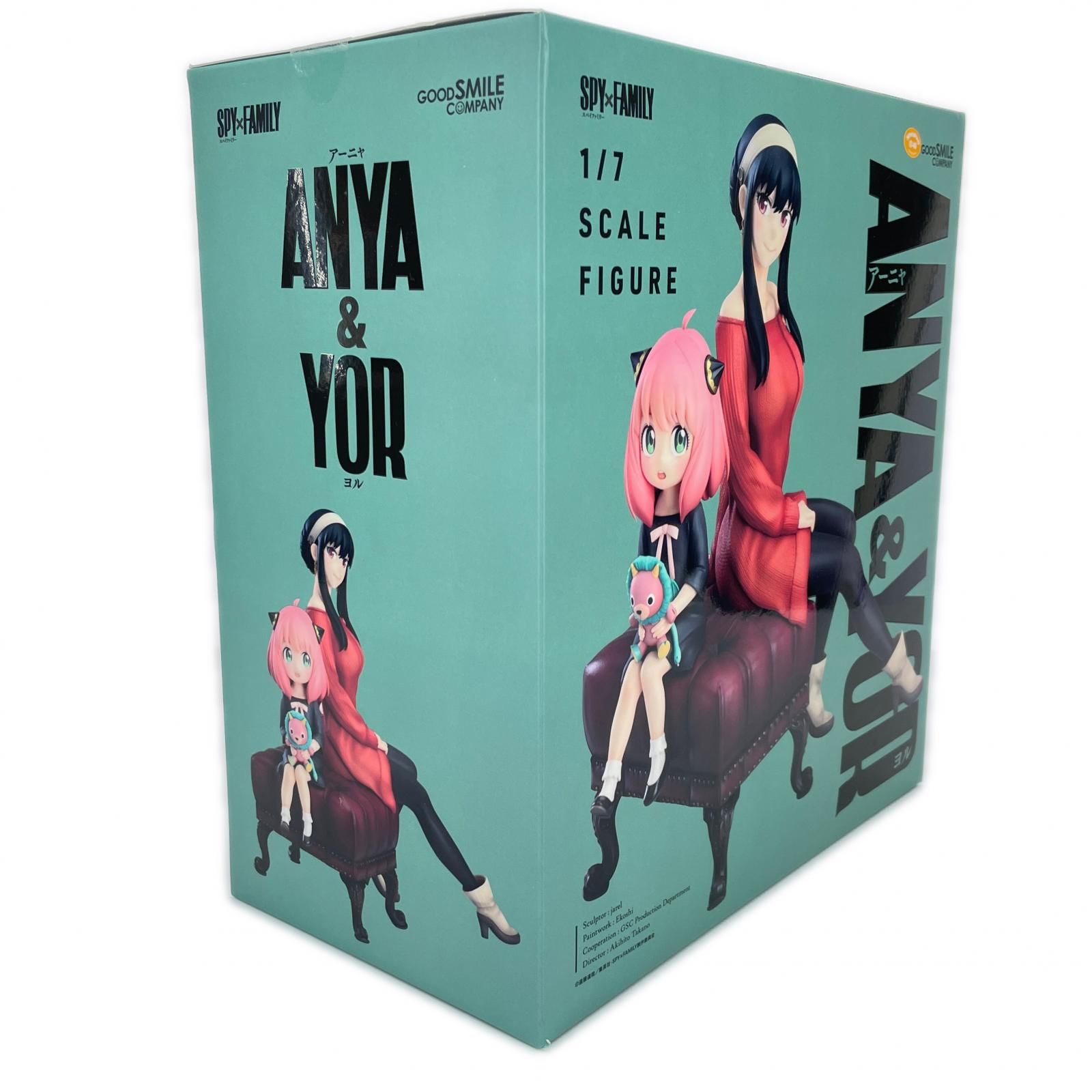 未使用 グッドスマイルカンパニー SPY×FAMILY アーニャ＆ヨル 1/7