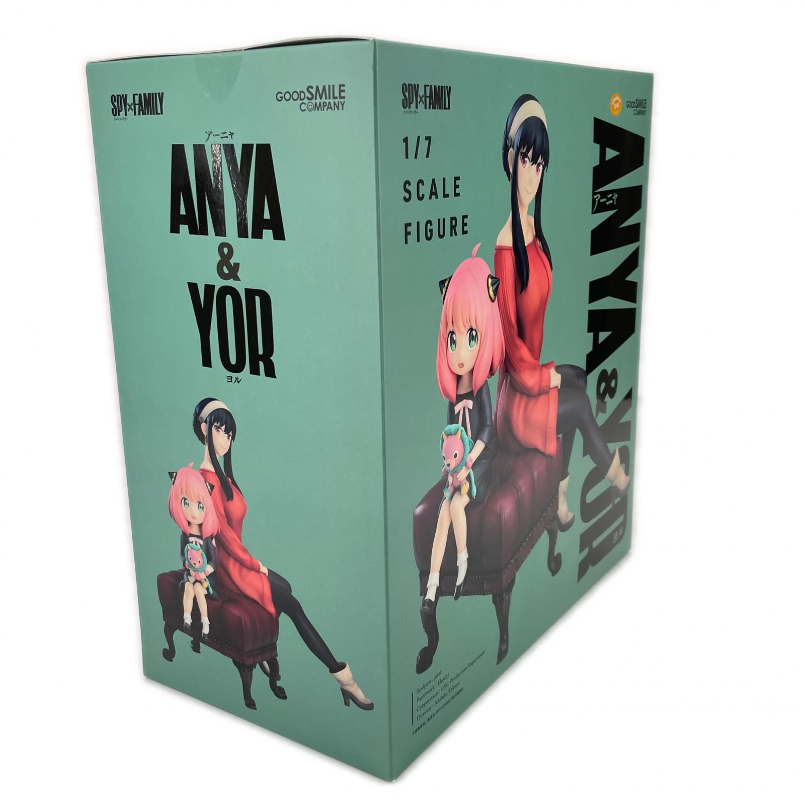未使用 グッドスマイルカンパニー SPY×FAMILY アーニャ＆ヨル 1/7