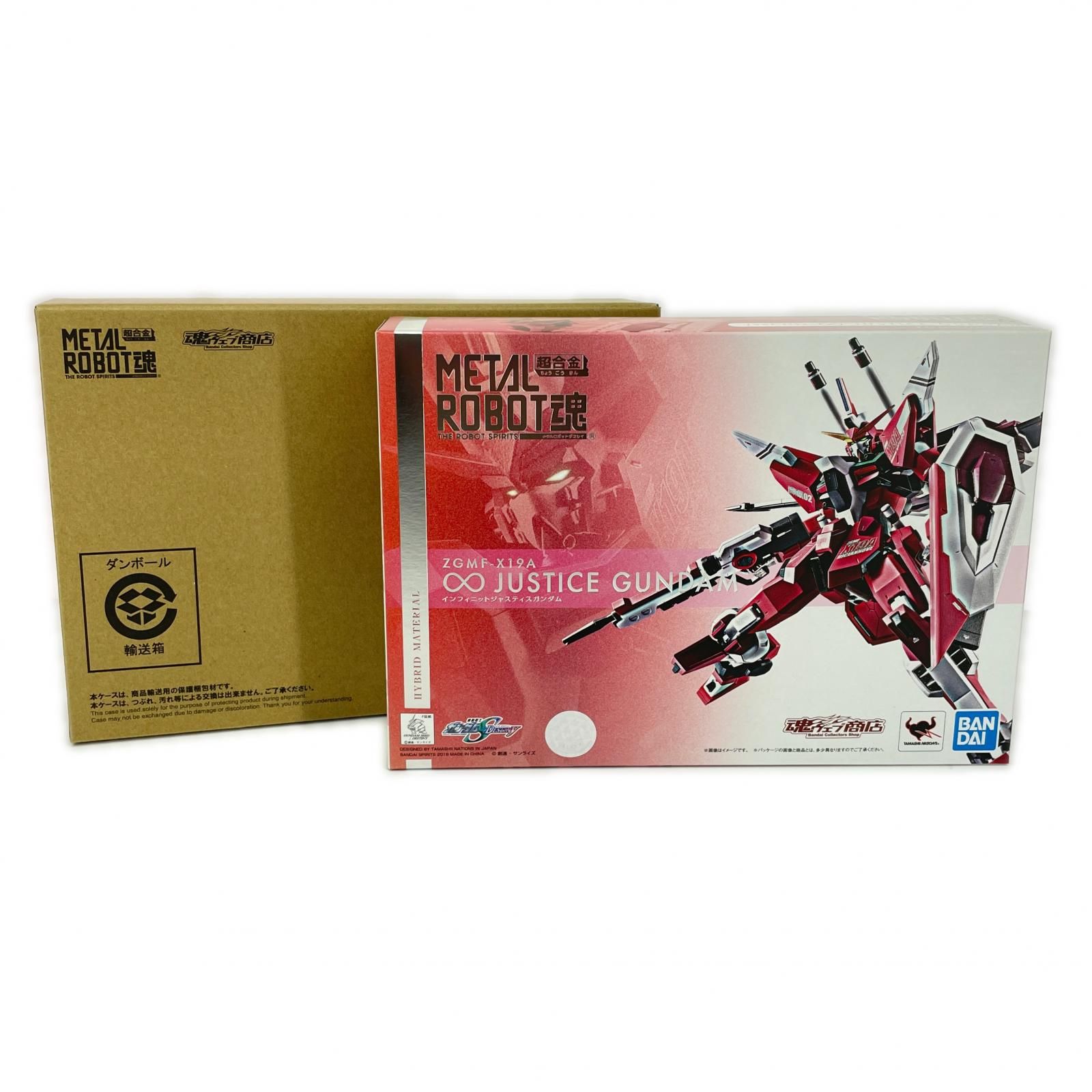 BANDAI SPIRITS METAL ROBOT魂 インフィニットジャスティスガンダム 魂ウェブ商店限定 フィギュア