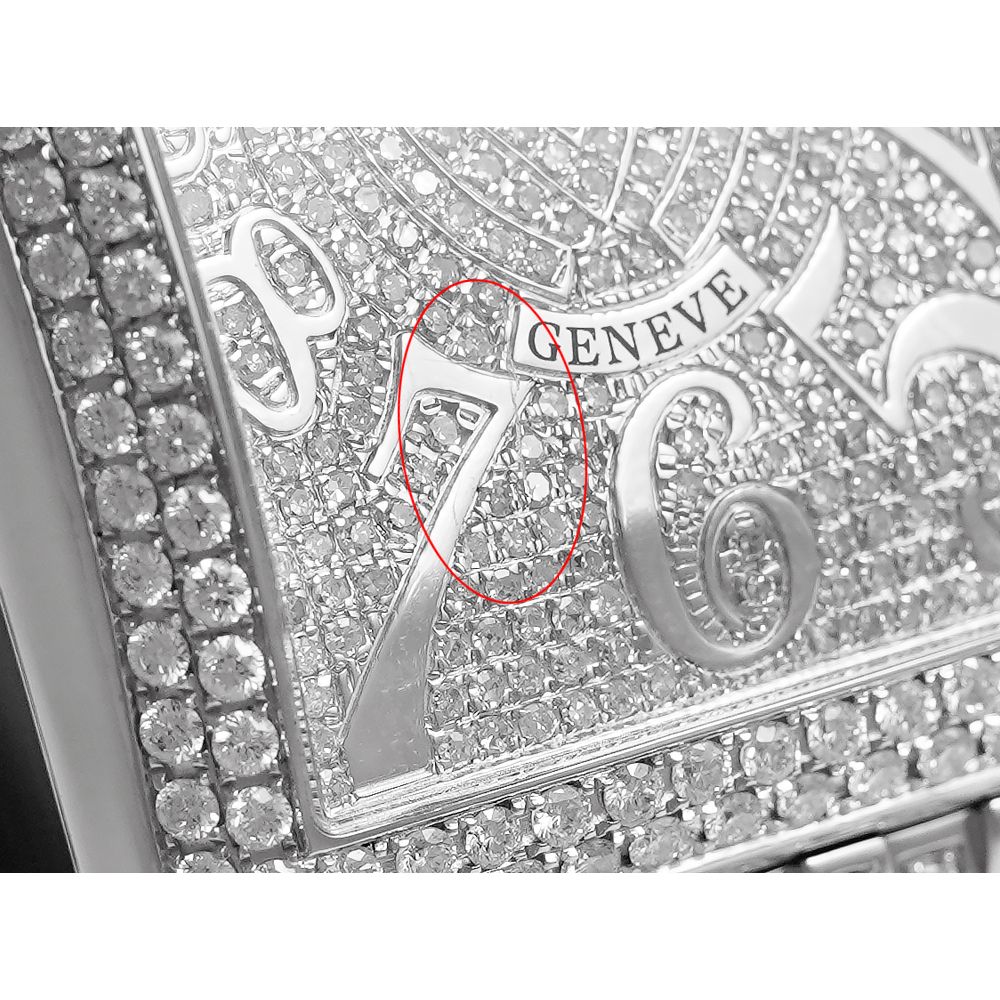 FRANCK MULLER ロングアイランド レリーフ カスタム アフター