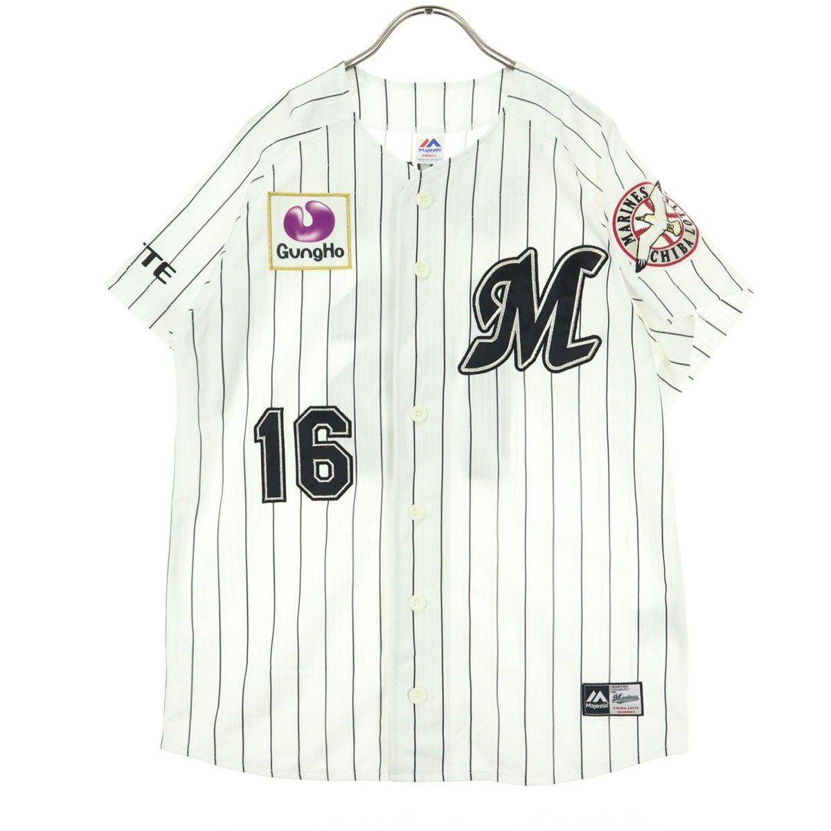 Majestic マジェスティック 千葉ロッテマリーンズ 涌井秀章 ワッペン