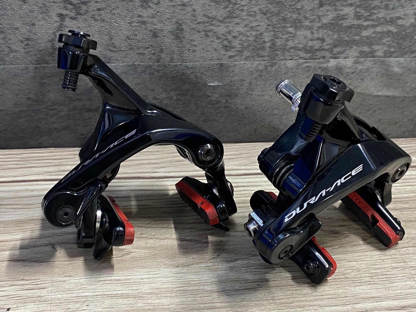 JY596 シマノ SHIMANO デュラエース DURA-ACE BR-R9100 キャリパーブレーキ 前後セット ※ブレーキシュー非純正