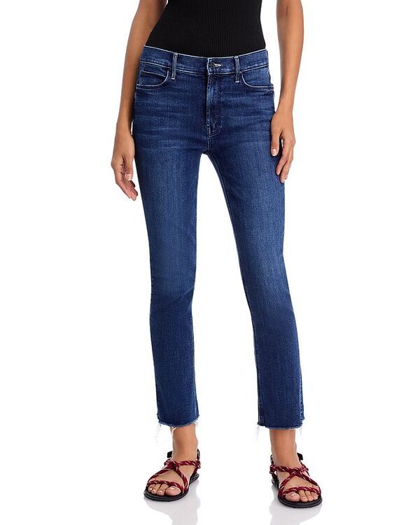 マザー レディース ボトムス デニムパンツ アンクル ジーンズ MOTHER The Dazzler Mid Rise Ankle Straight Jeans in Fancy Meeting Yo
