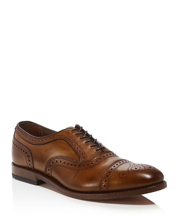 アレン エドモンズ メンズ トップス ワンピース キャップ レース Allen Edmonds Mens Strand Lace Up Cap Toe Dress Shoes Walnut