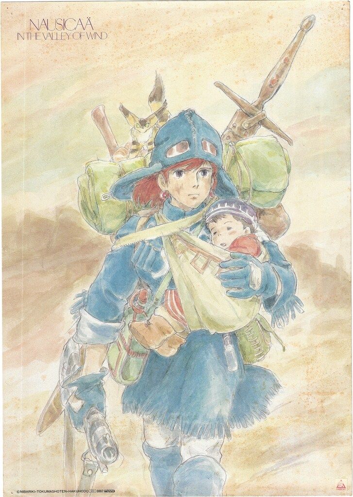 MOVIC 販売用 宮崎駿 風の谷のナウシカ B2ポスター