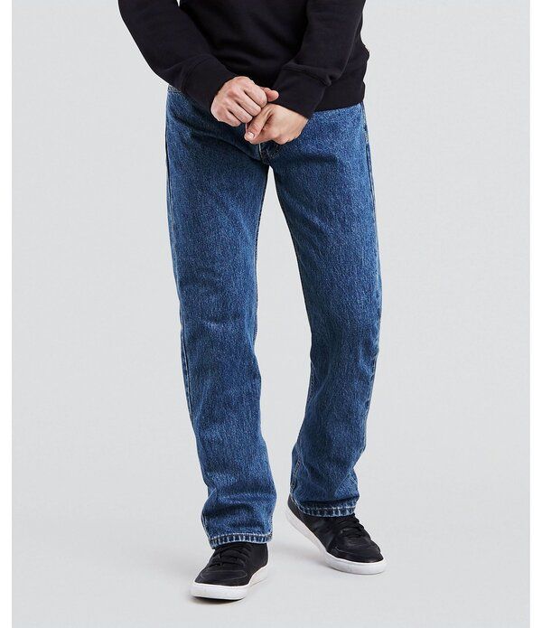 リーバイス メンズ ボトムス デニムパンツ レギュラーフィット ジーンズ LevisR 505 Regular Fit Rigid Jeans Medium Stonewash