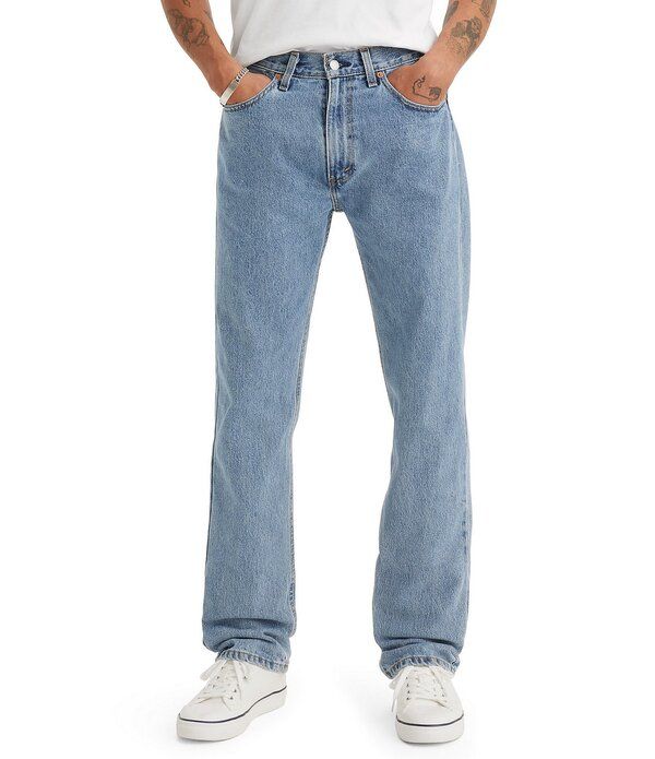 リーバイス メンズ ボトムス デニムパンツ レギュラーフィット ジーンズ LevisR 505 Regular Fit Rigid Jeans Light SW 37749