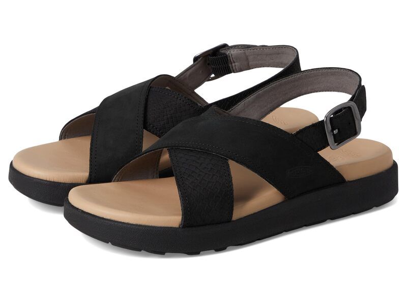 キーン レディース シューズ サンダル KEEN Elle Luxe Cross Strap BlackBlack ブラック