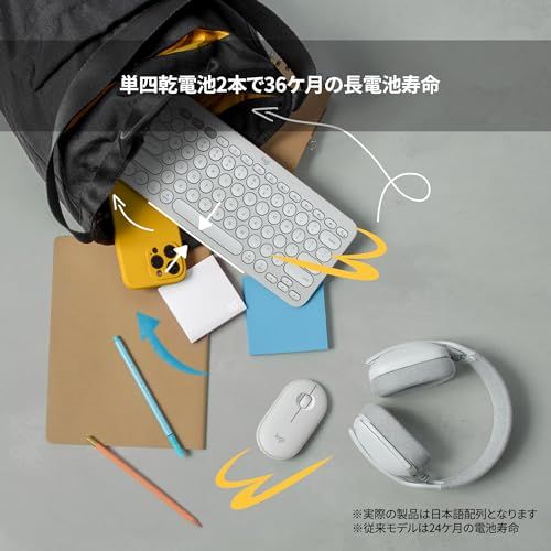 ロジクール ワイヤレスキーボード PEBBLE KEYS 2 K380sOW 薄型 軽量 415g 小型 Bluetooth Logi Bolt ワイヤレス 無線 キーボード Easy-Switch 日本語配列 電池寿命36ケ月 Window a56a3b89 ロジクール ワイヤレスキーボード PEBBLE KEYS 2 K380sOW 薄型 軽量 415g 小型 Bluetooth Logi Bolt ワイヤレス 無線 キーボード Easy-Switch 日本語配列 電池寿命36ケ月 Window a56a3b89