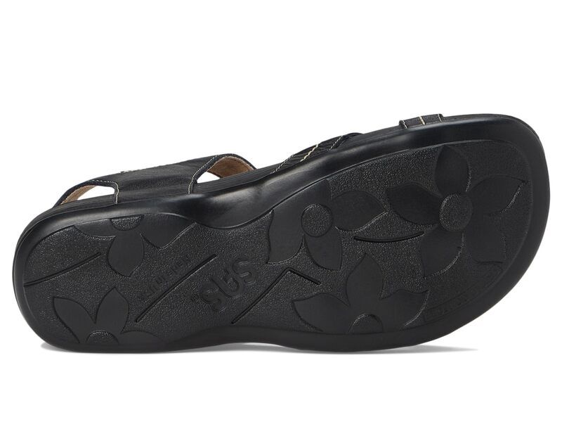 サス レディース シューズ サンダル SAS Swerve Adjustable Comfort Sandals Black ブラック