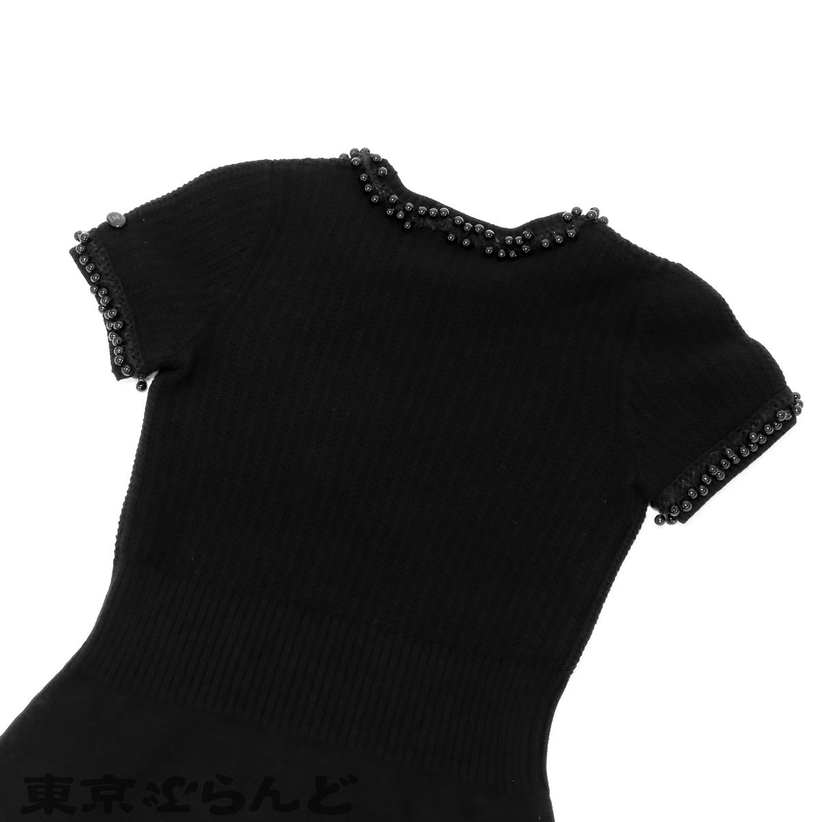 シャネル CHANEL ニットワンピース P36999K02348 ブラック 黒 ウール