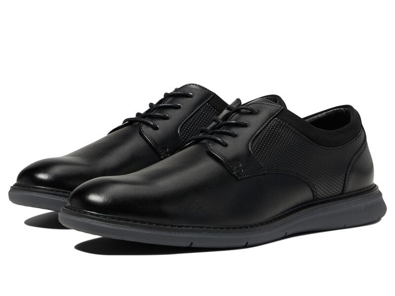 ノンブッシュ メンズ シューズ スニーカー オックスフォード Nunn Bush Chase Plain Toe Oxford Black ブラック