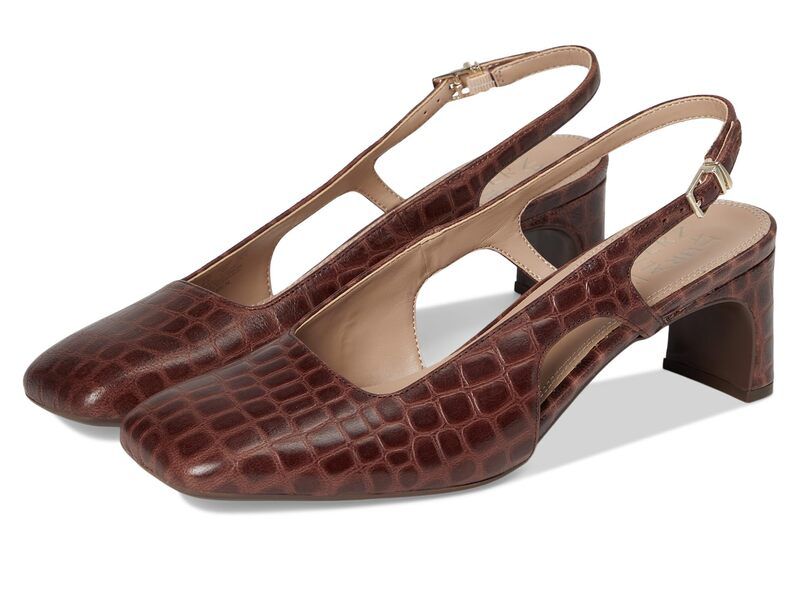 ナチュライザー レディース シューズ サンダル Naturalizer Carmen Cappuccino Crocco Leather