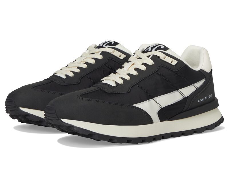ケネスコール メンズ シューズ スニーカー Kenneth Cole Pryor BlackWhite ホワイト