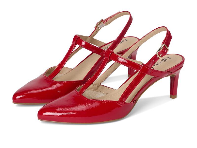 ライフストライド レディース シューズ ヒール LifeStride Aire Slingback Red レッド