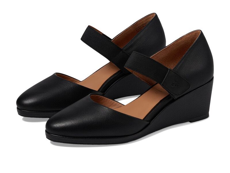 ケネスコール レディース シューズ ヒール Gentle Souls by Kenneth Cole Oriana Black Leather ブラック