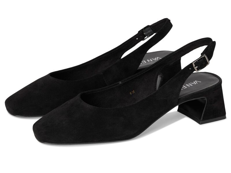 ベネリ レディース シューズ ヒール Vaneli Darsy Black Suede ブラック