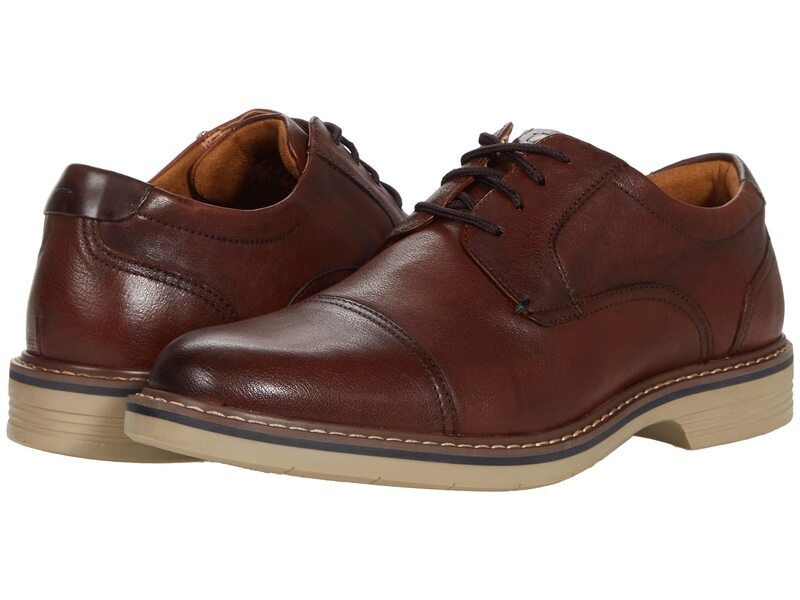 フローシャイム メンズ シューズ オックスフォード キャップ Florsheim Norwalk Cap Toe Oxford Cognac Milled L