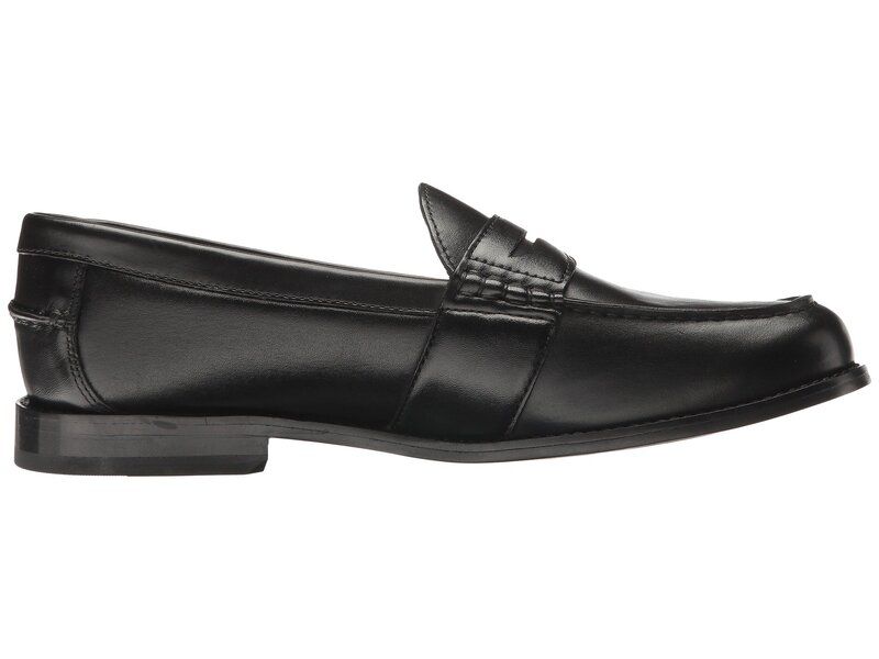 ノンブッシュ メンズ シューズ スリッポン・ローファー Nunn Bush Noah Beef Roll Penny Loafer Black ブラック