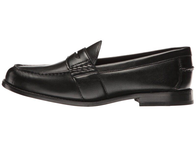 ノンブッシュ メンズ シューズ スリッポン・ローファー Nunn Bush Noah Beef Roll Penny Loafer Black ブラック