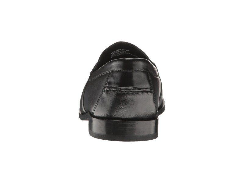ノンブッシュ メンズ シューズ スリッポン・ローファー Nunn Bush Noah Beef Roll Penny Loafer Black ブラック