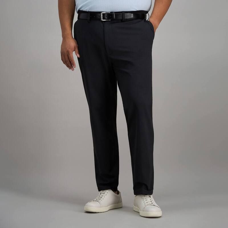 ハガー レディース ボトムス カジュアルパンツ トール Big Tall Haggar Sportravel Performance Straight Fit Pants Black ブラック