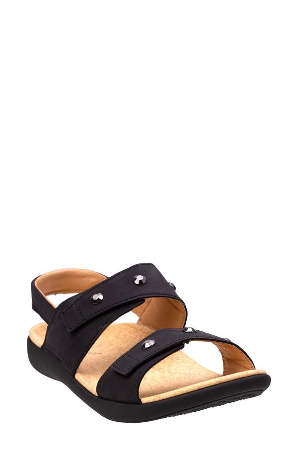 レヴィタライン レディース シューズ ヒール サンダル Revitalign Terra Slingback Sandal Black ブラック