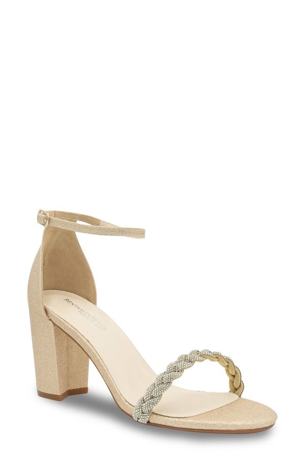 タッチアップ レディース シューズ ヒール サンダル アンクル Touch Ups Whitney Ankle Strap Sandal Champagne シャンパン