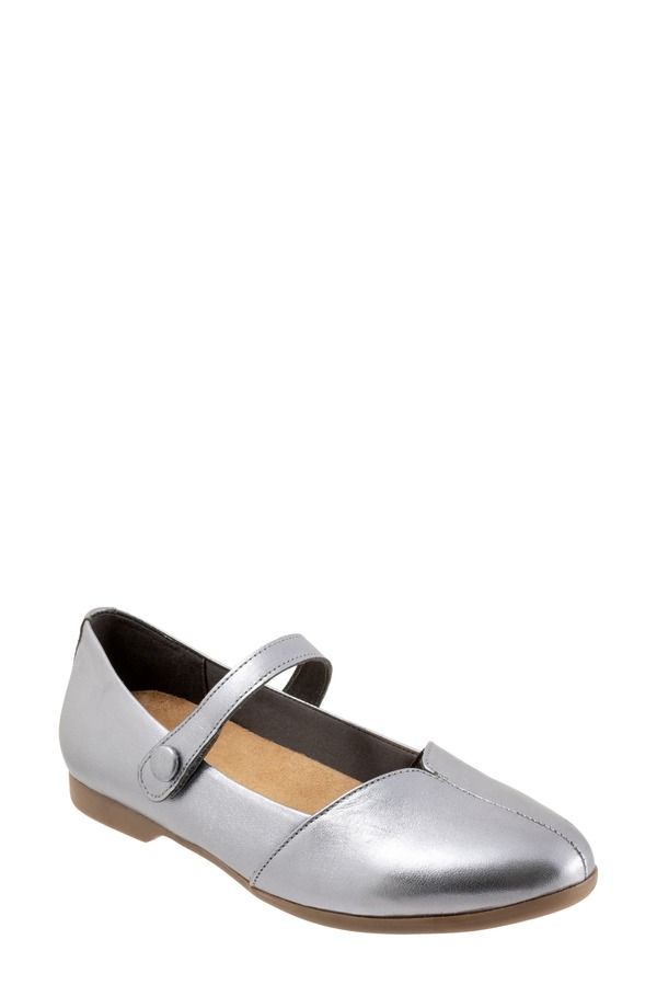 トロッターズ レディース シューズ パンプス Trotters Irene Mary Jane Flat Pewter ピューター