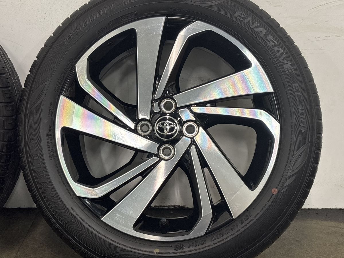 新車外し品 バリ溝】トヨタ Z ライズ 純正 17in 6J +40 PCD100