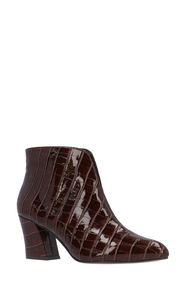 ジェイレニー レディース シューズ ブーツ・レインブーツ J Rene Tatum Bootie Brown ブラウン